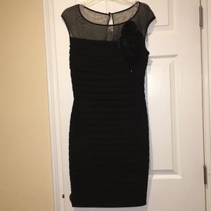 Stunning black evening dress